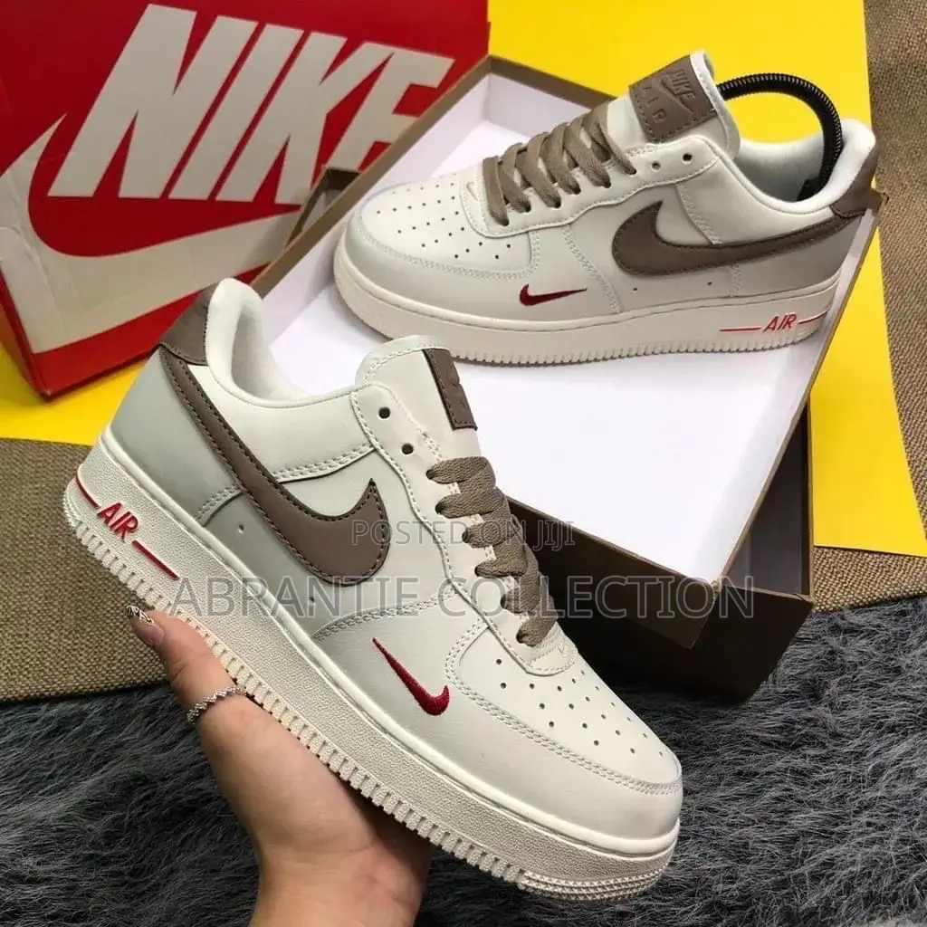 Original Nike Air Force Cream/Brown