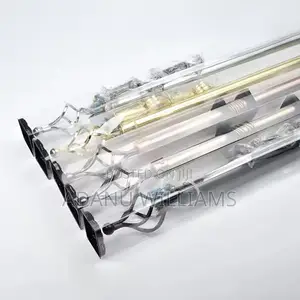 Non-Caustic Extendable Quality Double Curtains Rod(In Colors