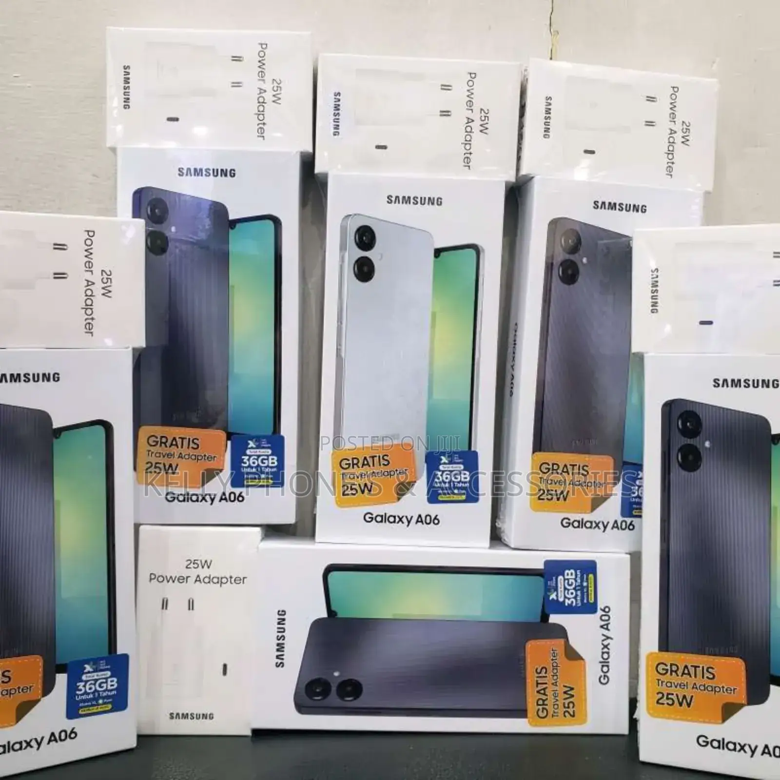 New Samsung Galaxy A06 64 GB Black