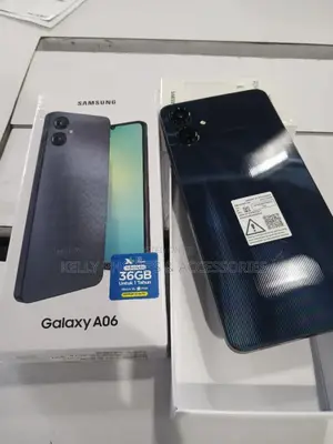 New Samsung Galaxy A06 64 GB Black