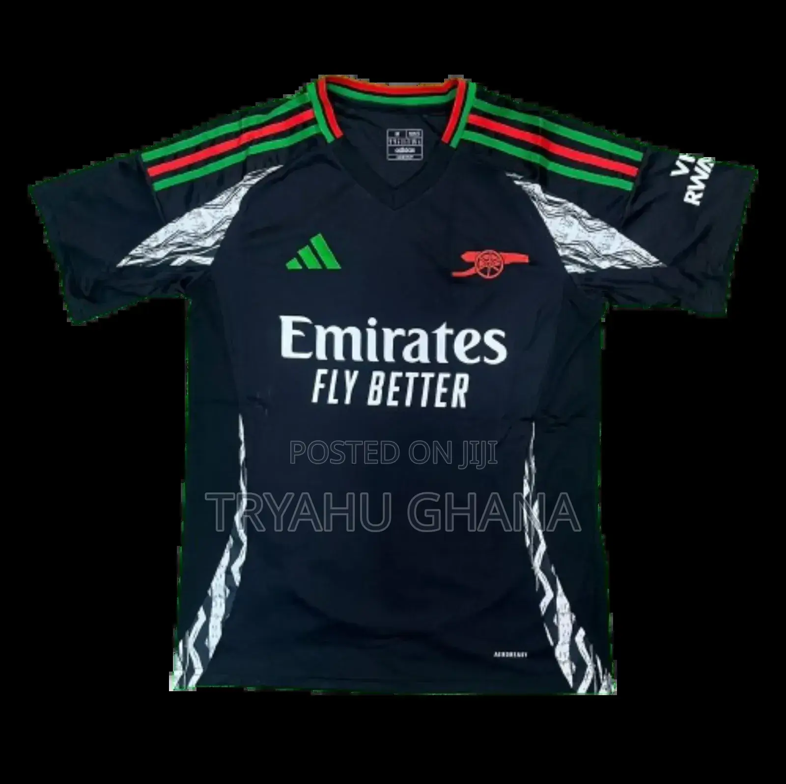 New 2024/2025 Arsenal Black Jersey for Sale at Tryahu Price