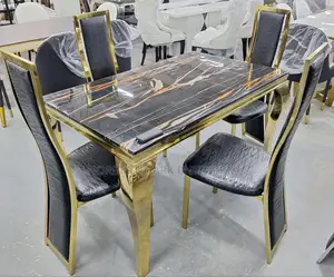 Dining Set(S911009g)4 Chairs