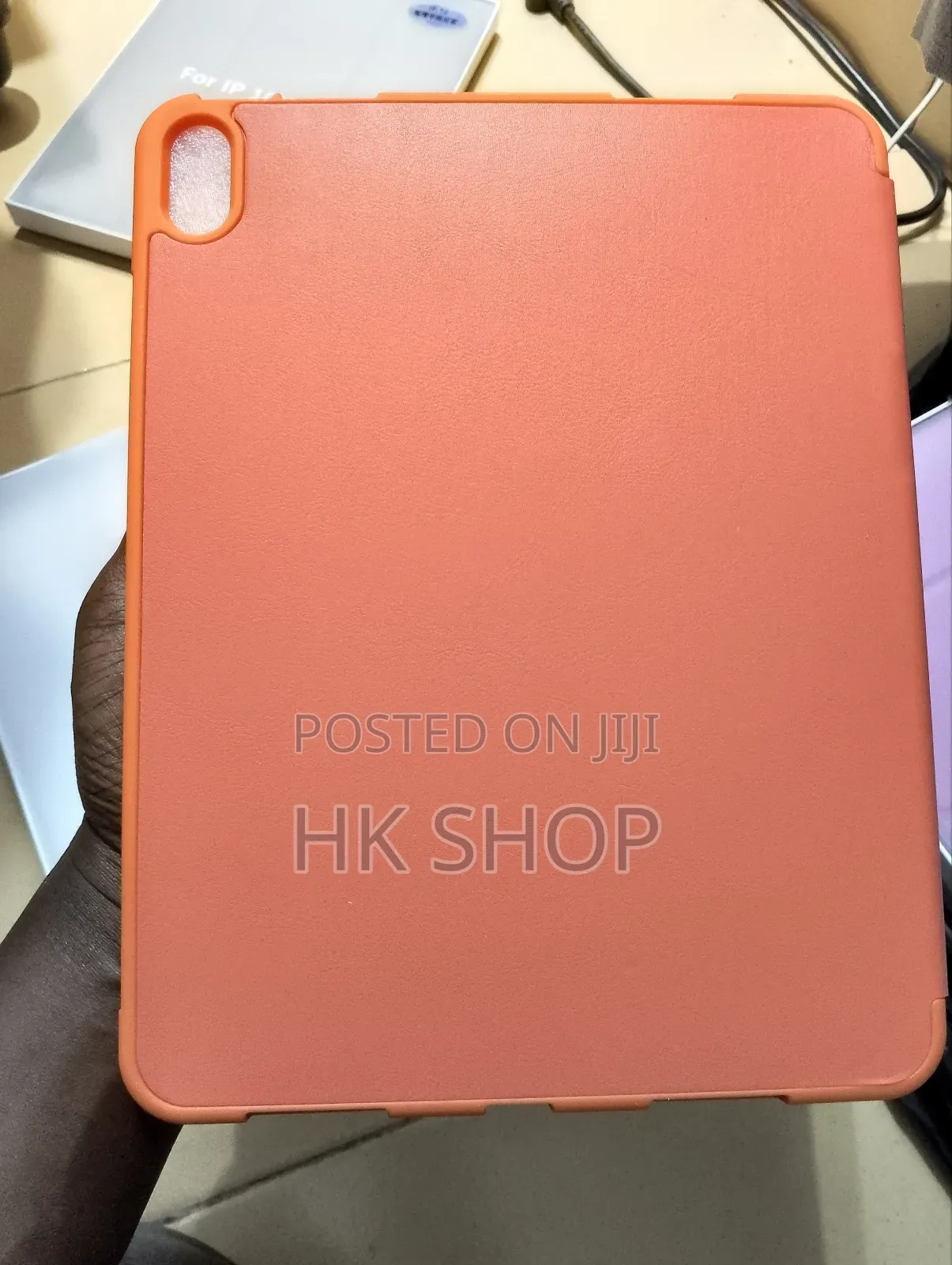 Orange iPad Case for iPad 10th Gen. 10.9" With Pen Space