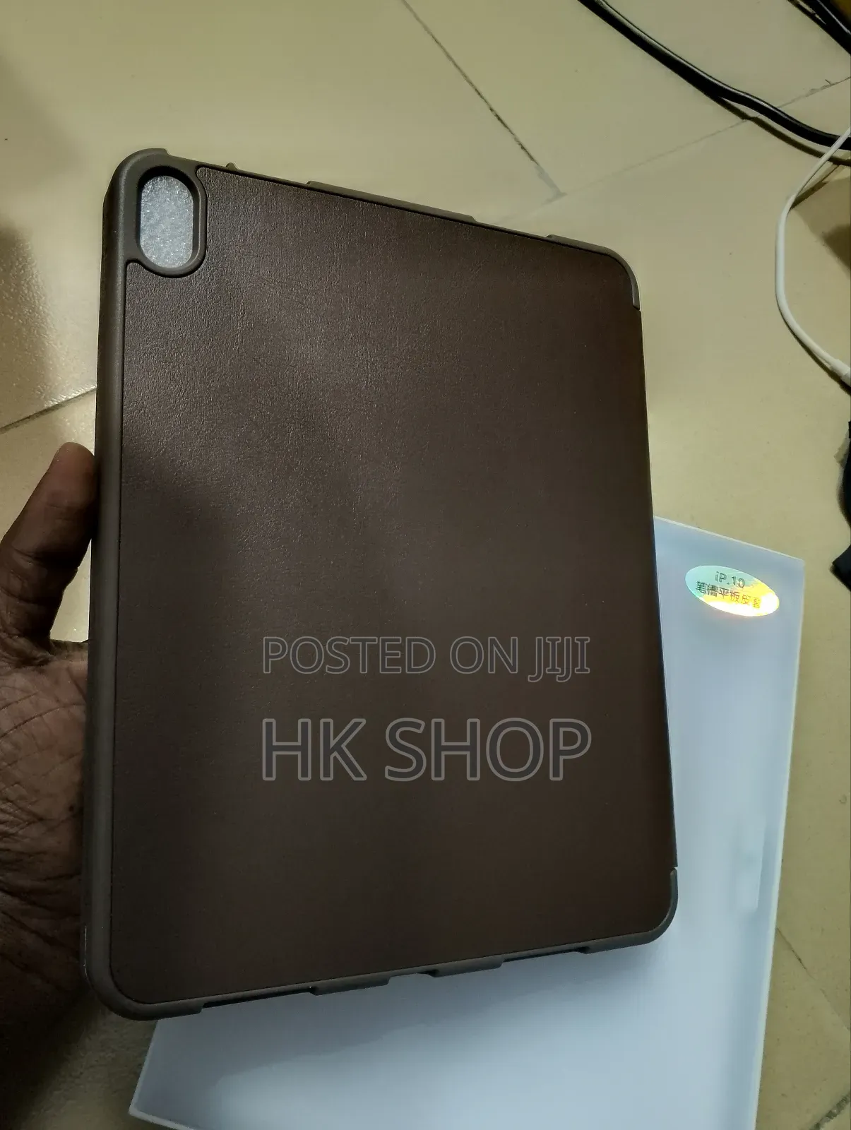 Coffee Brown Case for iPad 10th Gen. 10.9" With Pen Space