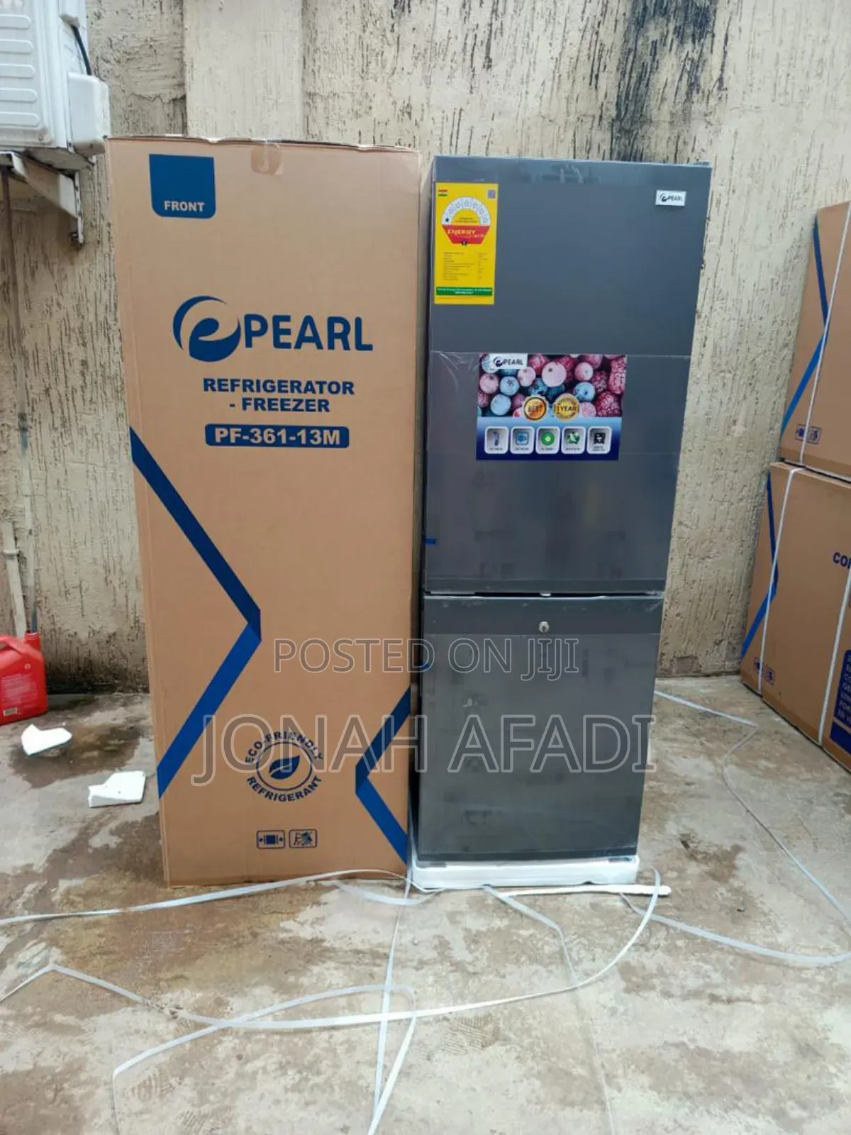 Pearl 227ltr Double Door Fridge Pf-361-13m