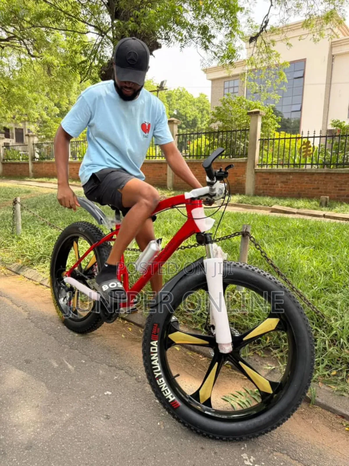 Red Adult Bicycle Or