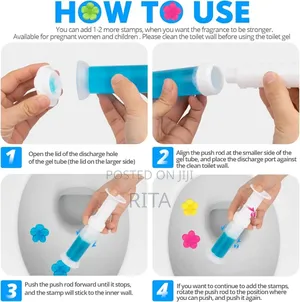 Toilet Fragrance Gel And Disinfectant