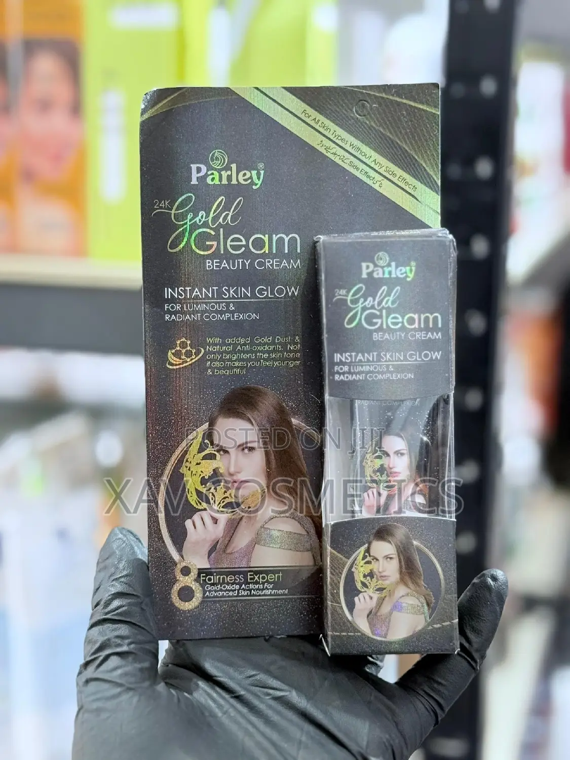 Parley Gold Gleam Beauty Face Cream Tube