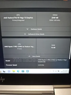 Laptop HP EliteBook 735 G6 16GB AMD Ryzen 7 SSD 256GB