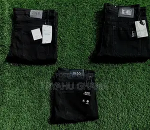 Photo - Amazing Quality Pure Black Zara Jeans Trousers Available