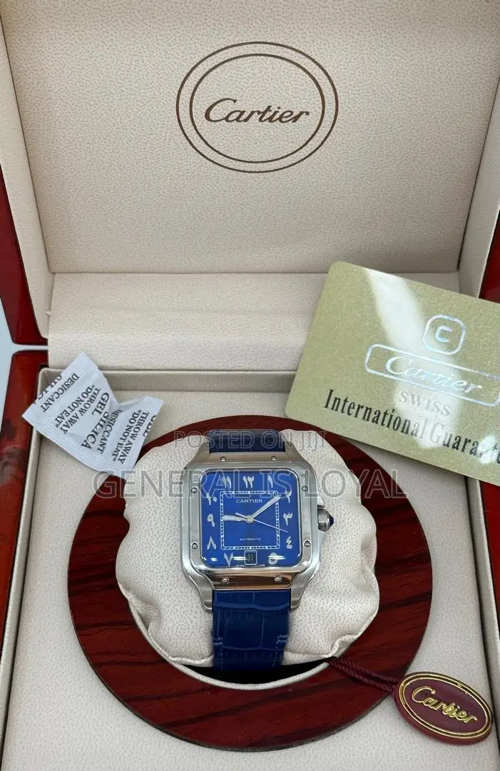 Original Cartier Leather Watch