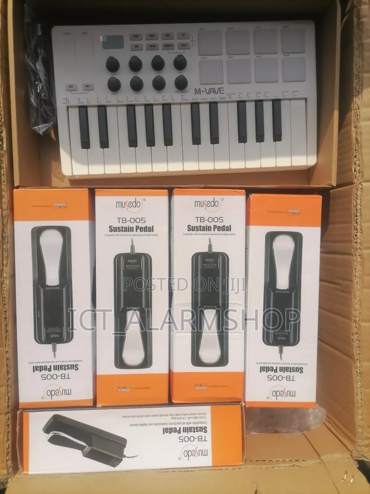 Smk25 MIDI Keyboard Music Bluetooth