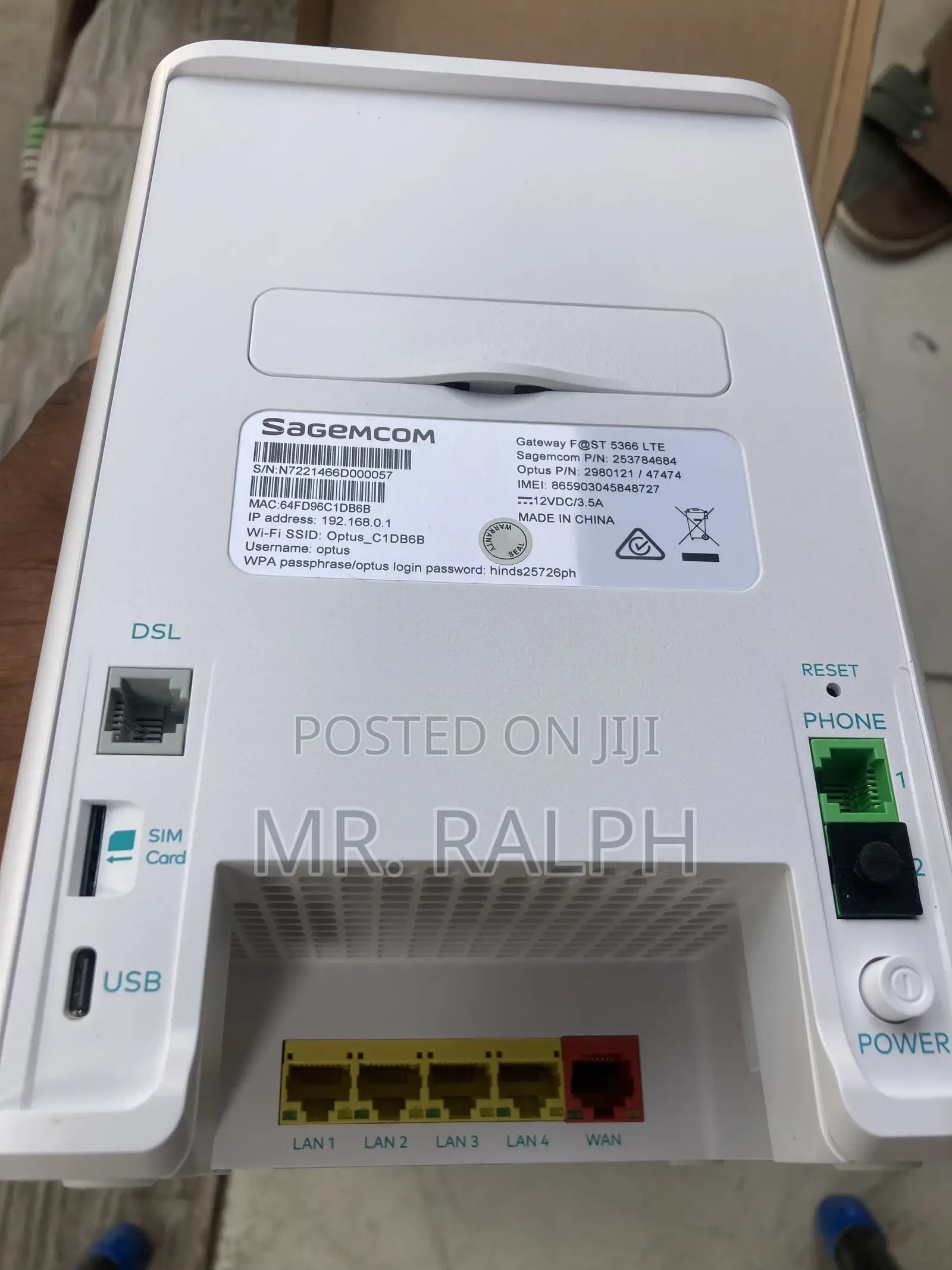 Router Optus
