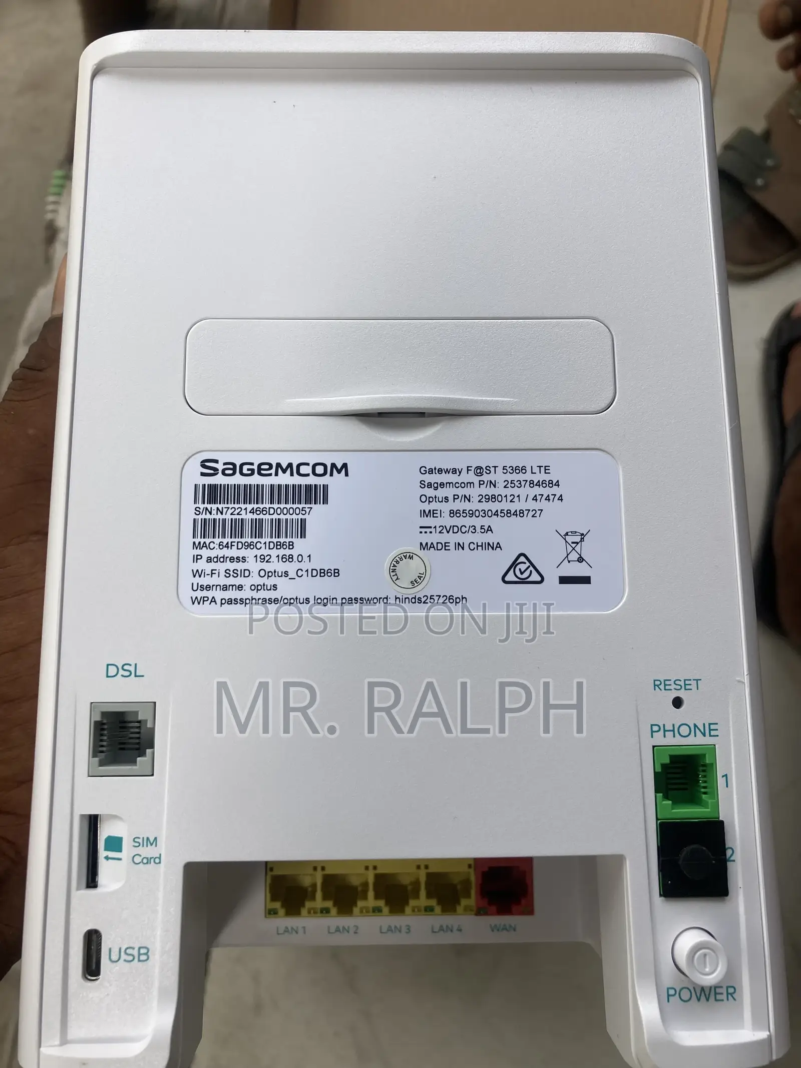 Router Optus