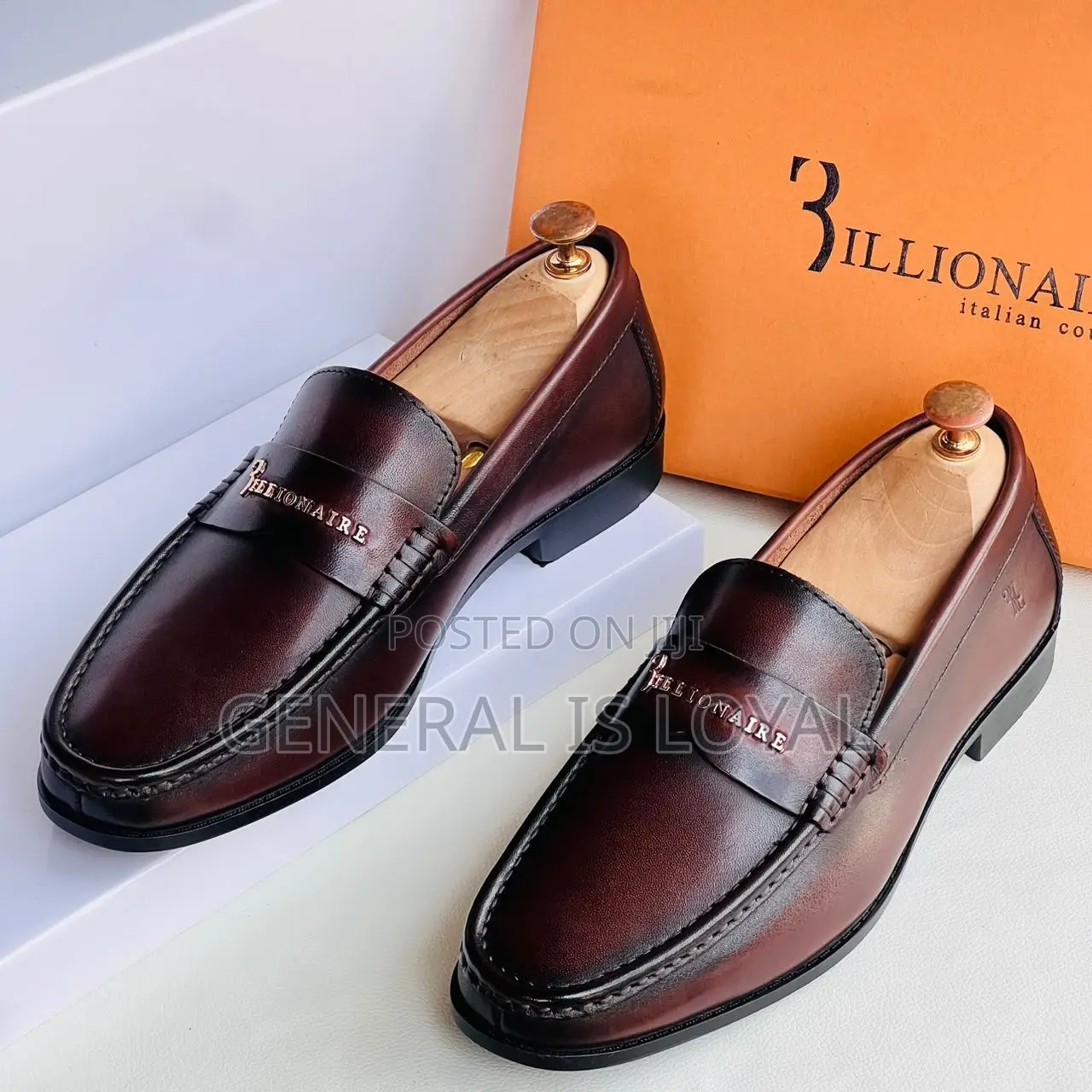 Billionaire Brown Shoe