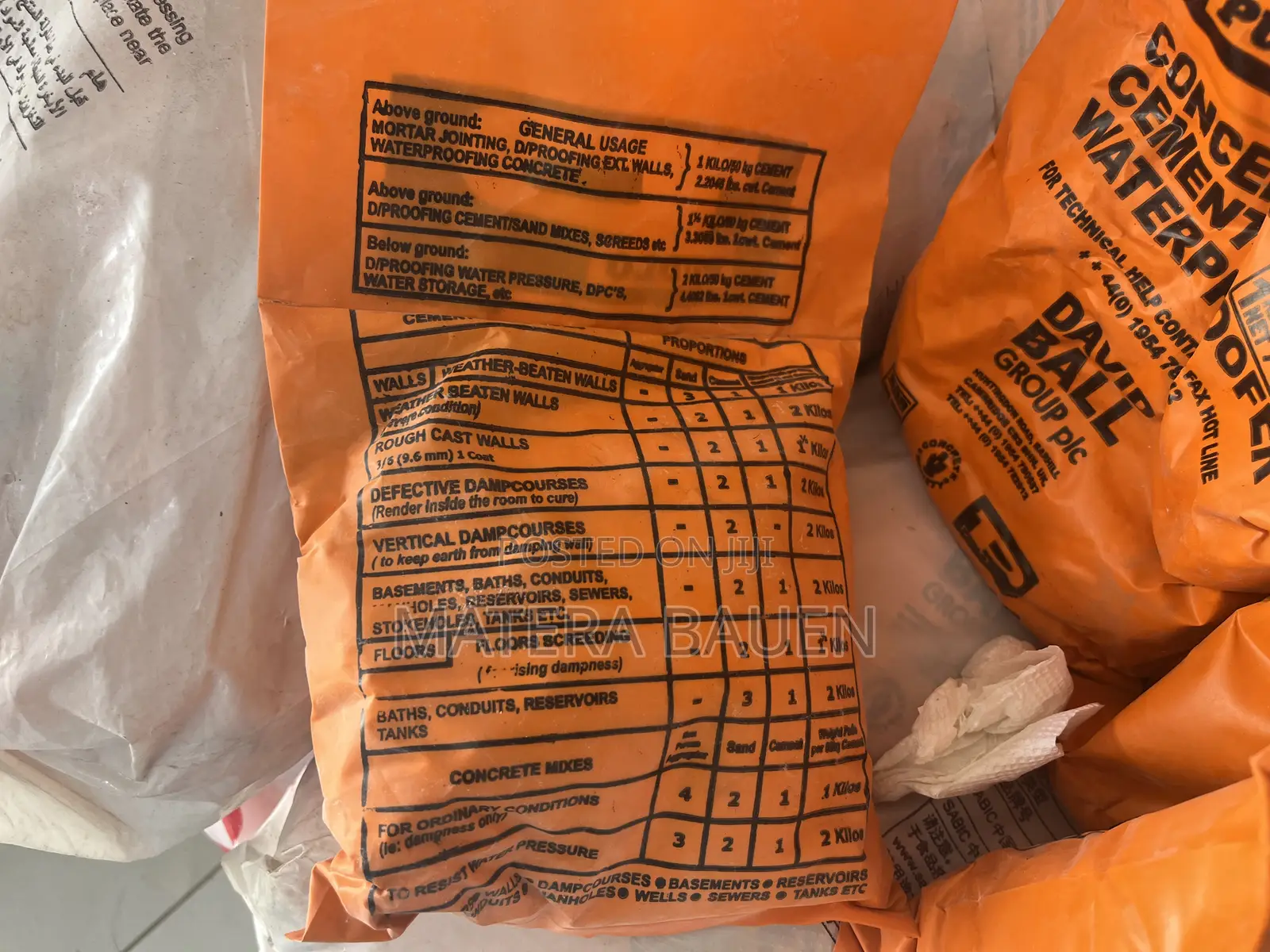 Waterproof Cement 1kg Bag