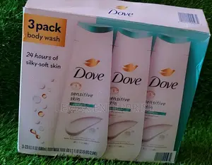 Dove Sensitive Skin Body Wash 680ml 3pack