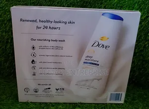 Dove Deep Moisture Nourishing Body Wash, 680ml 3pack