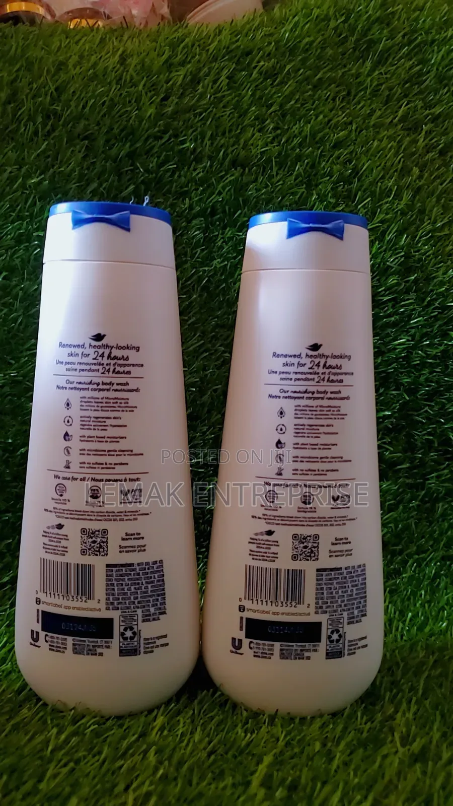 Dove Deep Moisture Nourishing Body Wash, 680ml 3pack