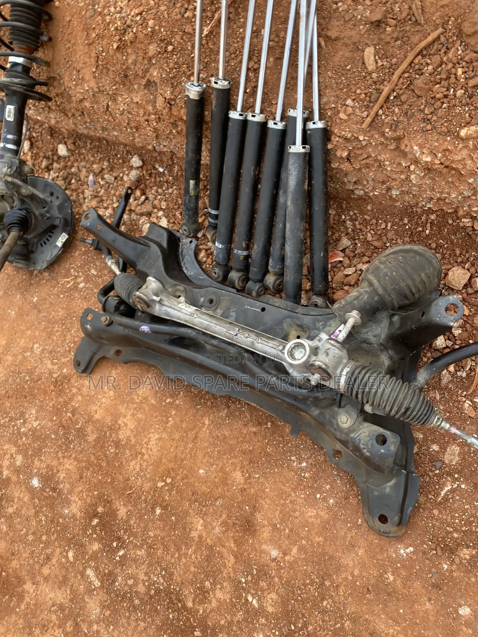 Toyota Vitz, Yaris,Belta Front Beam With Steering Rack and Lower Arm