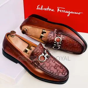 Salvatore Ferragamo Shoe/ Coffee