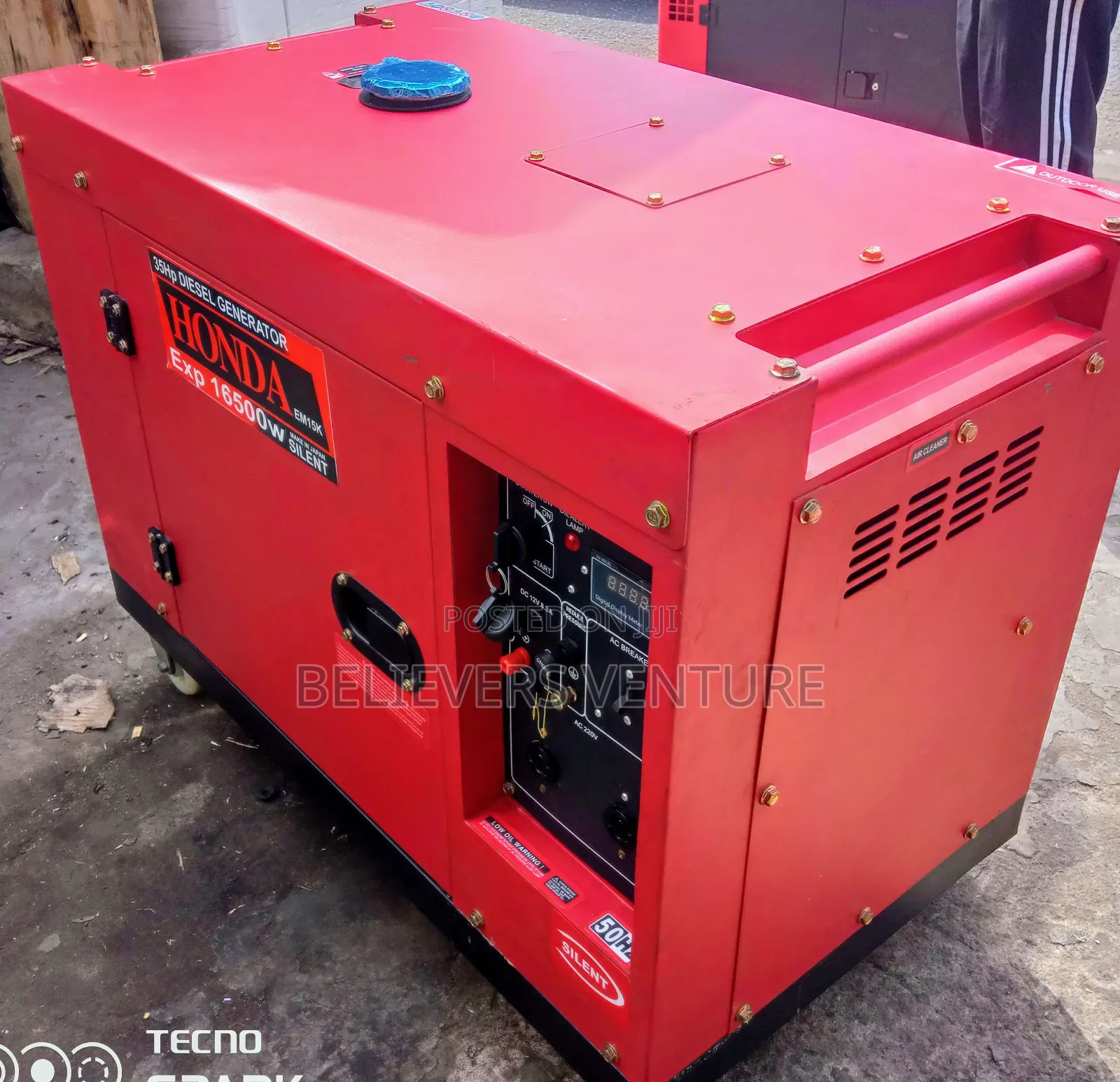 Correct Honda Generator 15kva 16500watt Diesel Generator New