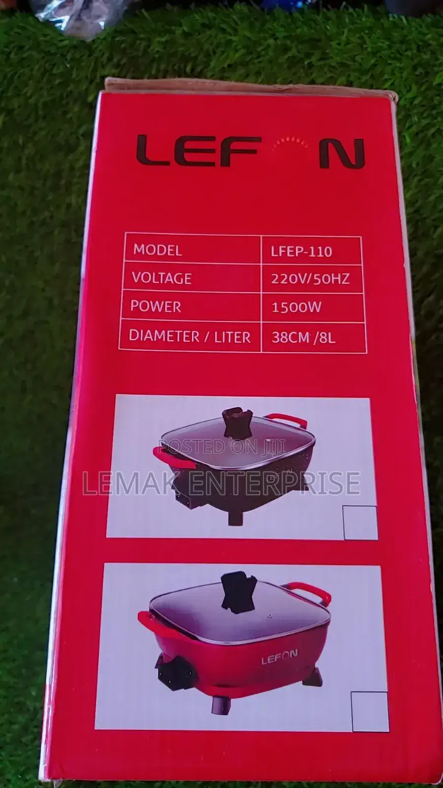 Multifunctional Electric Pan 8l