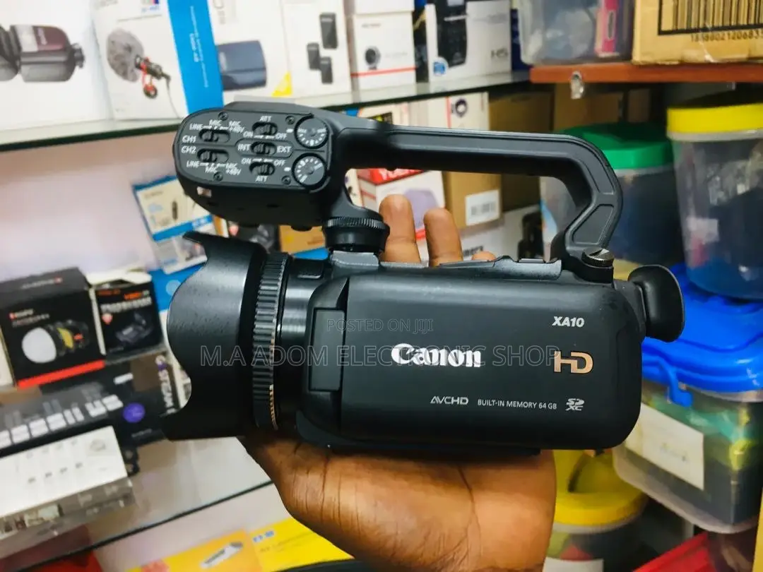 Canon XA10: Your Video Production Workhorse