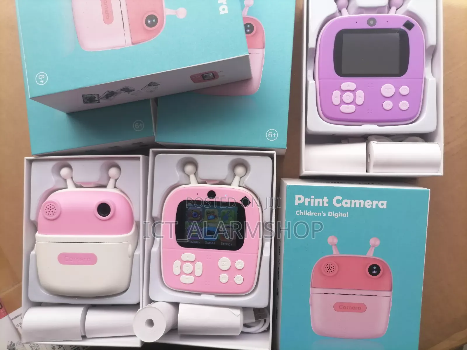 Kids Photo Camera With Printer Paper