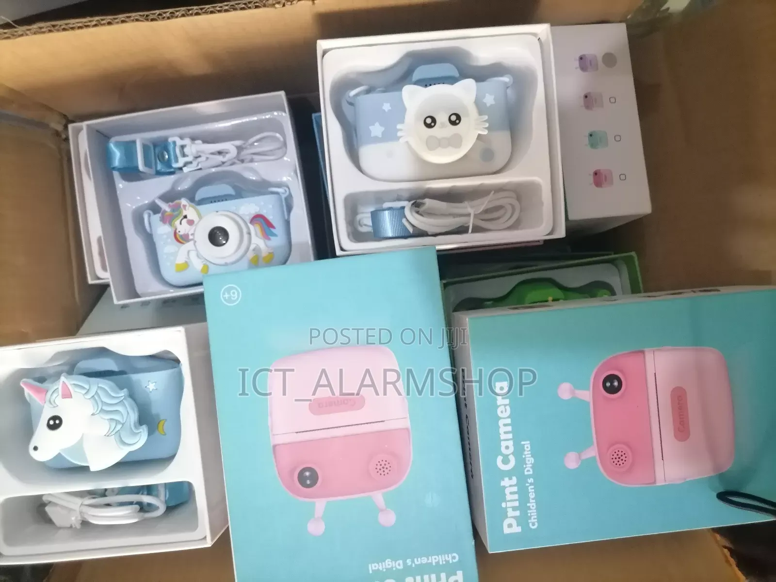 Kids Photo Camera With Printer Paper