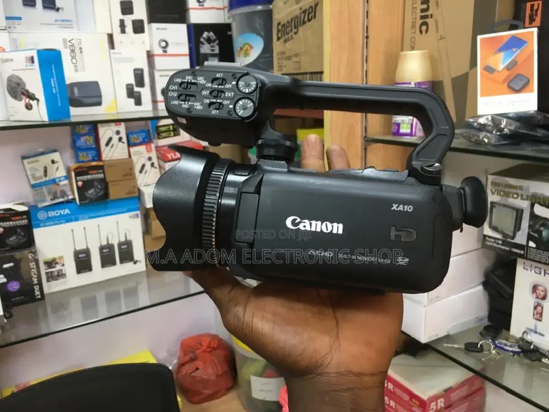 Canon XA10: Professional Video in Your Hands