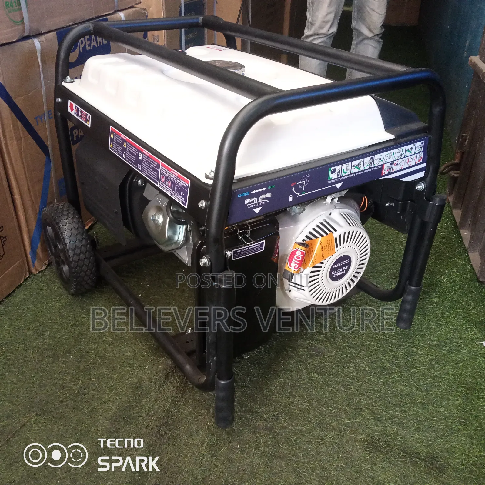 100% Copper Gasoline Geneset 10kva 13000W Keystart Generator