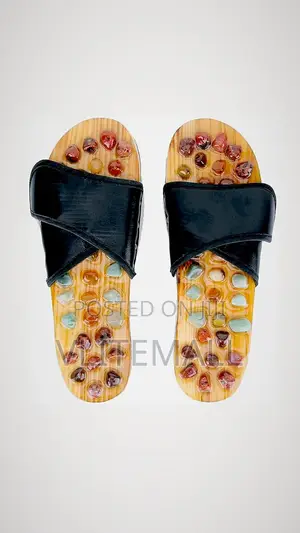 Agate Stone Foot Acupoint Stimulating Slippers