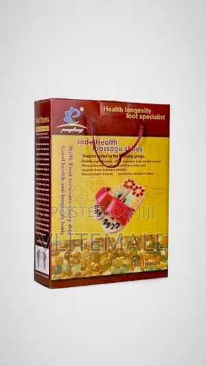 Agate Stone Foot Acupoint Stimulating Slippers