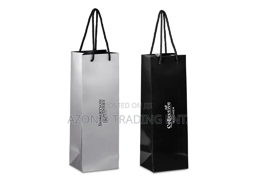 Wine Paper Bag Design and Print