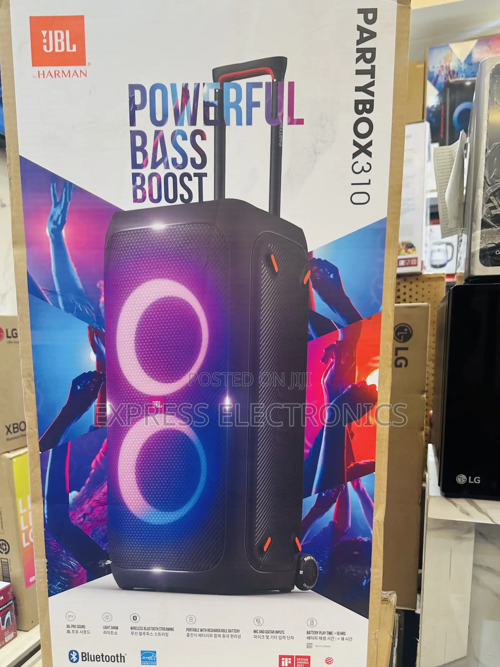 Very Affordable Price JBL Partybox 310 Portable Bluetooth