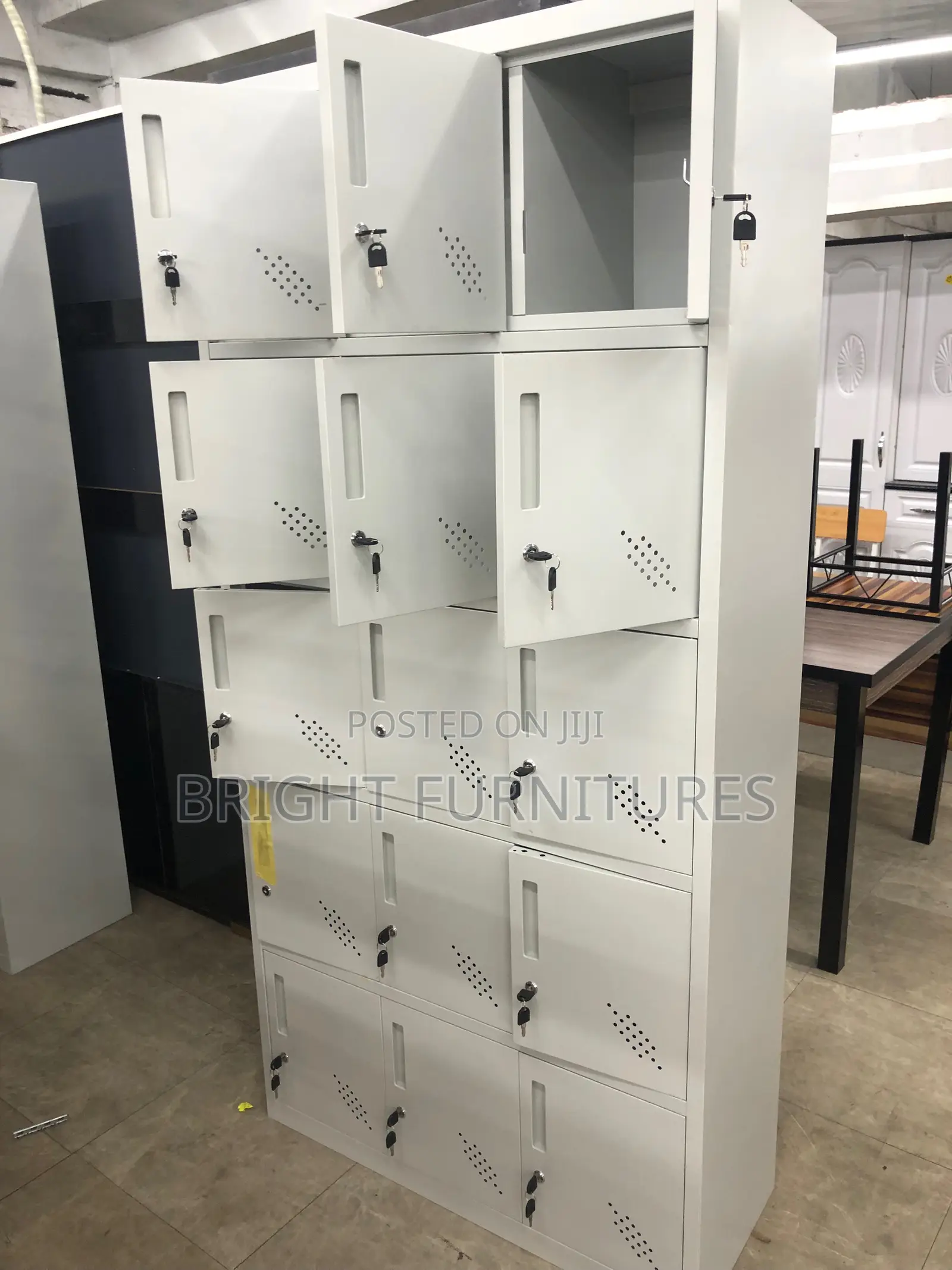 Office Cabinet With 15 Lockers