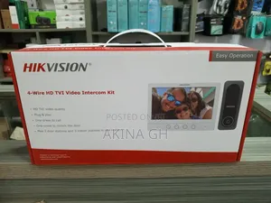 Hikvision Analog Door Bell Hd Video Intercom Kit Ds-Kis212