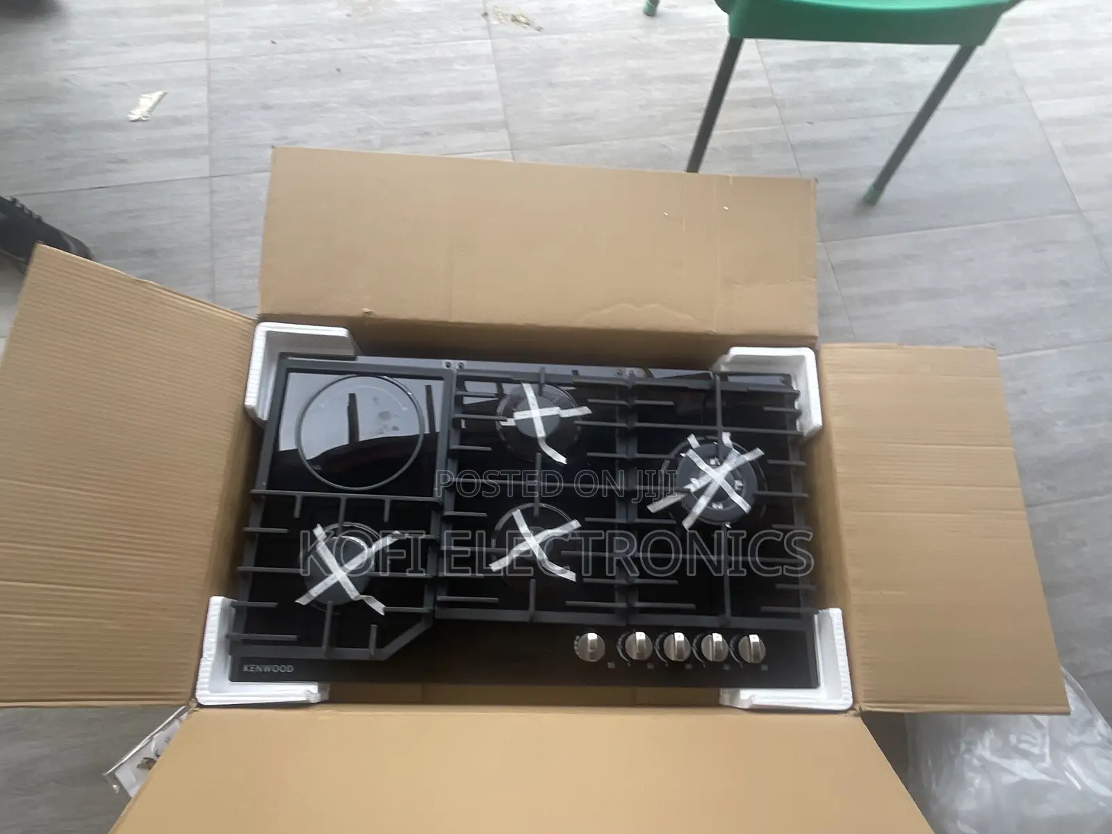 Modern Kenwood 90cm Auto Ignition 4gas 1electric Kitchen Hob