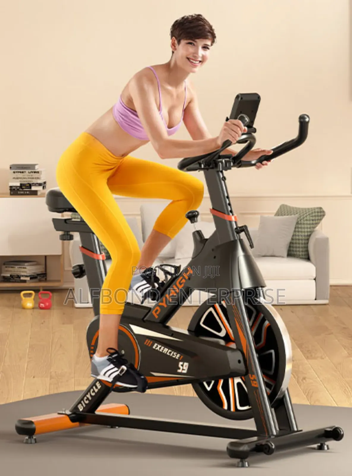 Pyhigh Stationary Gym Bike