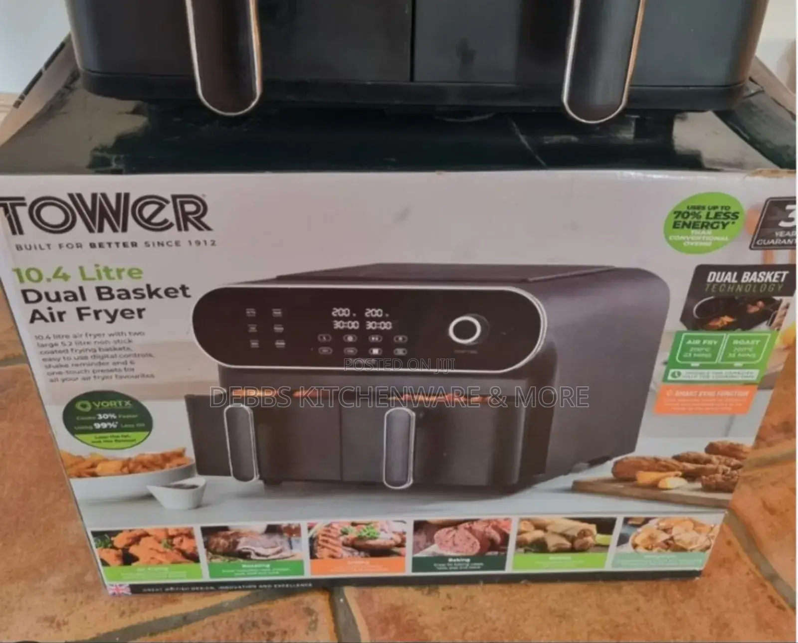 10.4litres Tower Air Fryer