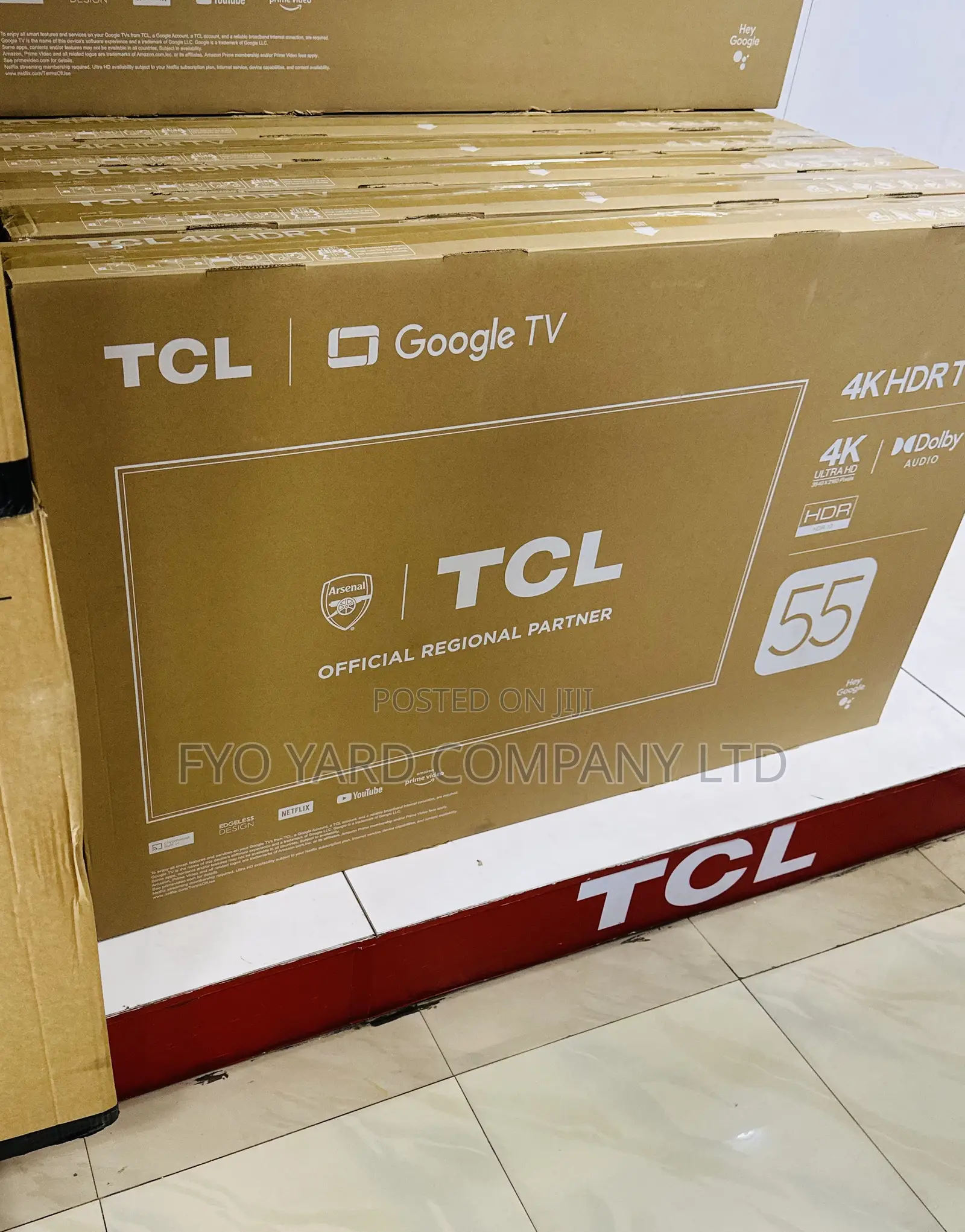 TCL *Hdr *55inch Smart Digital Google Tv