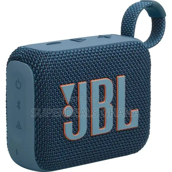 Wireless Bluetooth Waterproof Speaker. JBL GO 4 - Blue