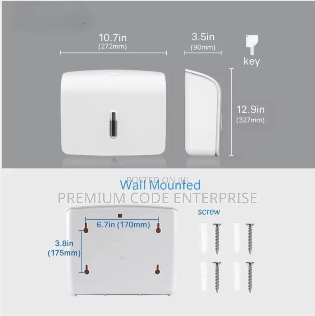 Z Fold Tissue Dispenser, Medium