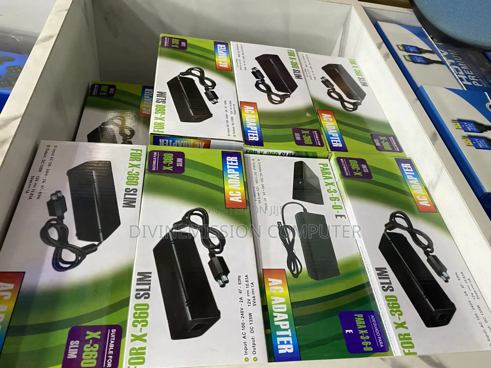 Xbox 360 SLIM Power Adapter,12v-10.83A.5vsb-1a.135w