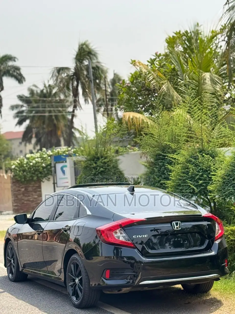 Honda Civic EX Sedan 2019 Black
