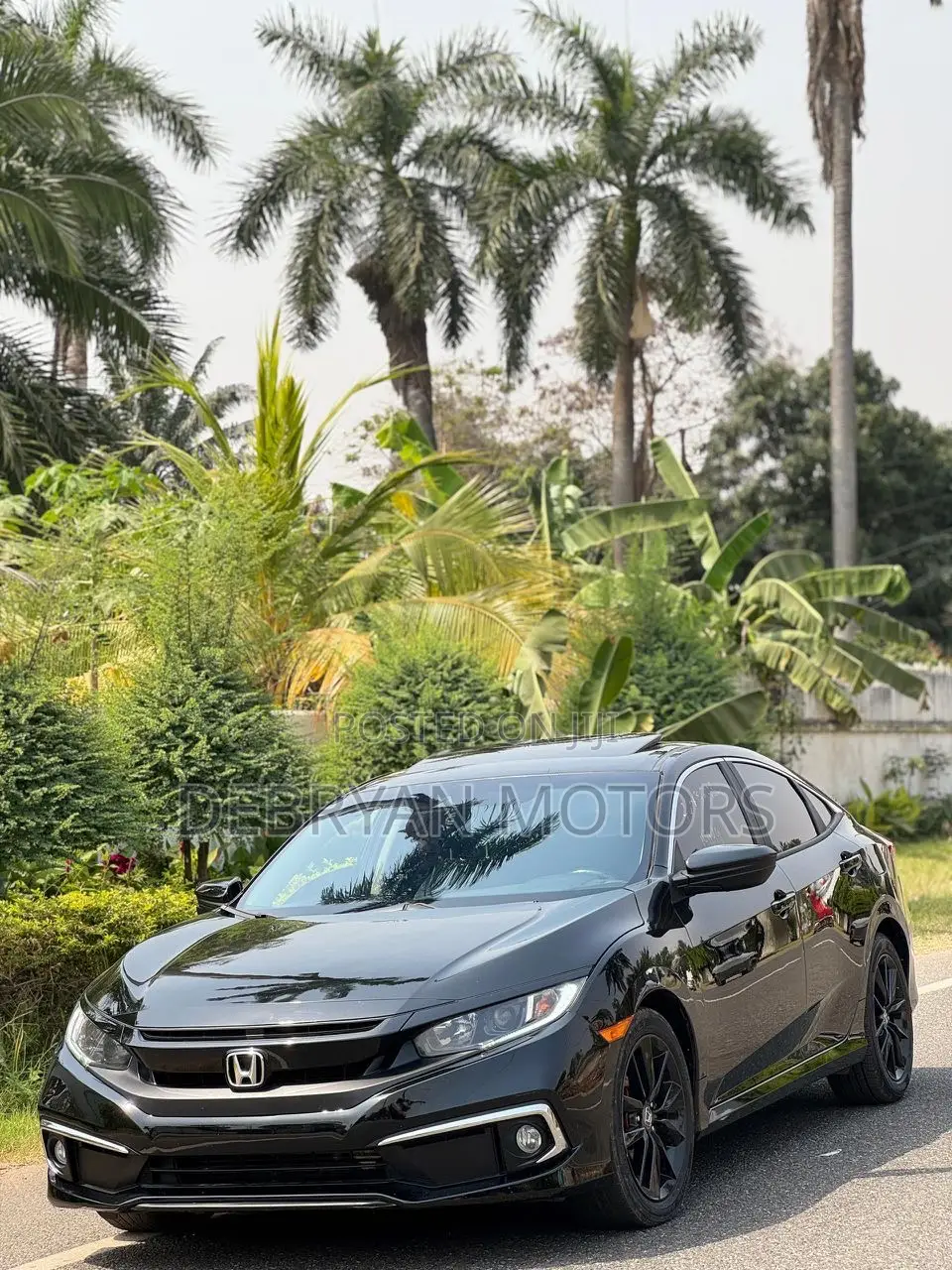 Honda Civic EX Sedan 2019 Black