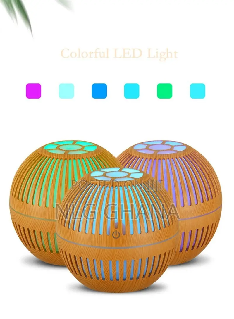 130ml 2W Mystique Aroma Humidifier With Warm Night Light For