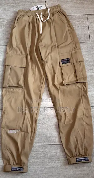 Khaki Side Pocket Trousers Pants