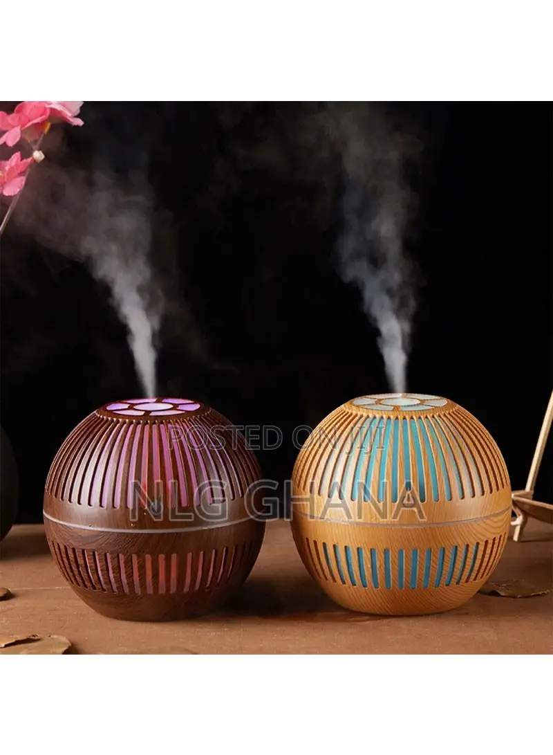 130ml 2W Mystique Aroma Humidifier With Warm Night Light For